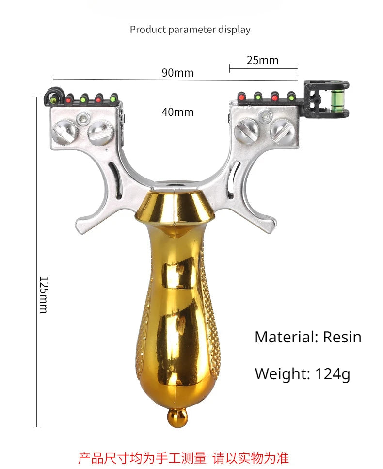 Professional Hunting Laser Slingshot High-power Outdoor Shooting Resin Catapult with Rubber Band Sports Entertainment Tools Set