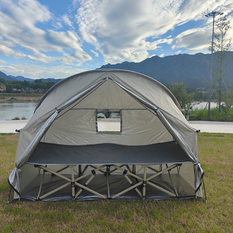 Multifunctional Tent Cot for Adults, Folding Camping Tent for 1 Person, Portable Easy Set-up Tent, COT BED Not Included