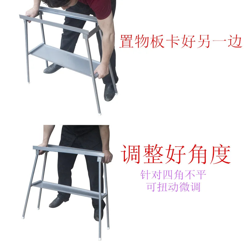 Stainless steel barbecue stove, home charcoal, outdoor large portable, enlarged grill for picnics