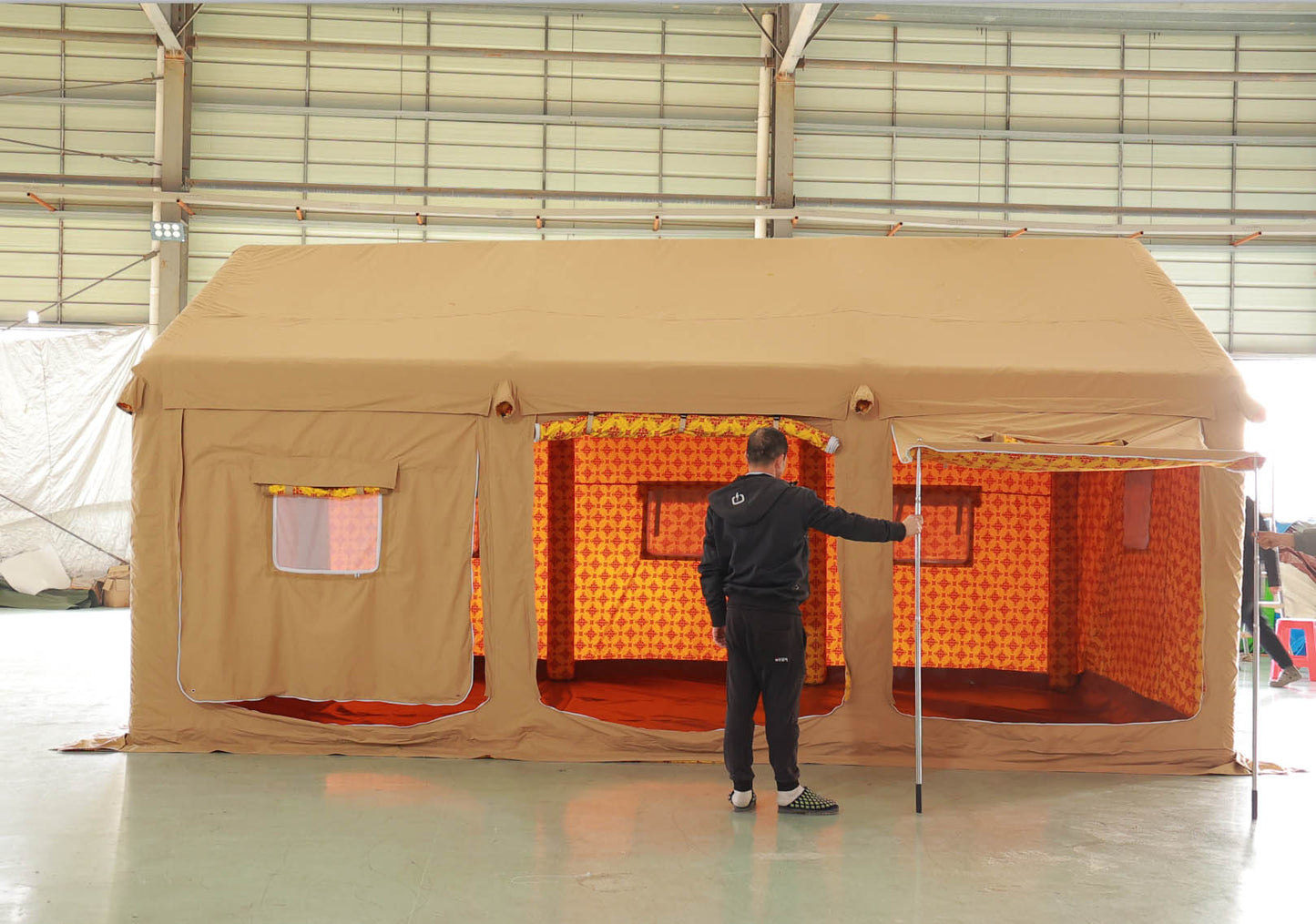 Arab style Automatic PVC Tube Inflation Style Inflatable Outdoor Waterproof Air Tents Large Size