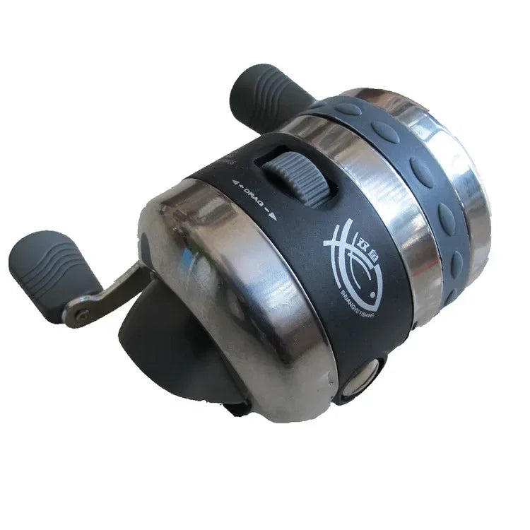 Strong Power Game Shooting Slingshot Full Set of Fishing Artifact Outdoor Hunting Catapult Horizontal Aiming Toy Slingshot