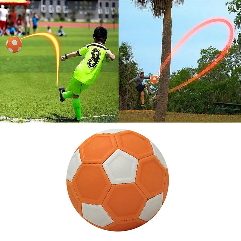 Size 5 Curve Soccer Ball Flexible Kids Swerve Soccer Balls Outdoor Sport Football Unique Youth Football Very soft and light