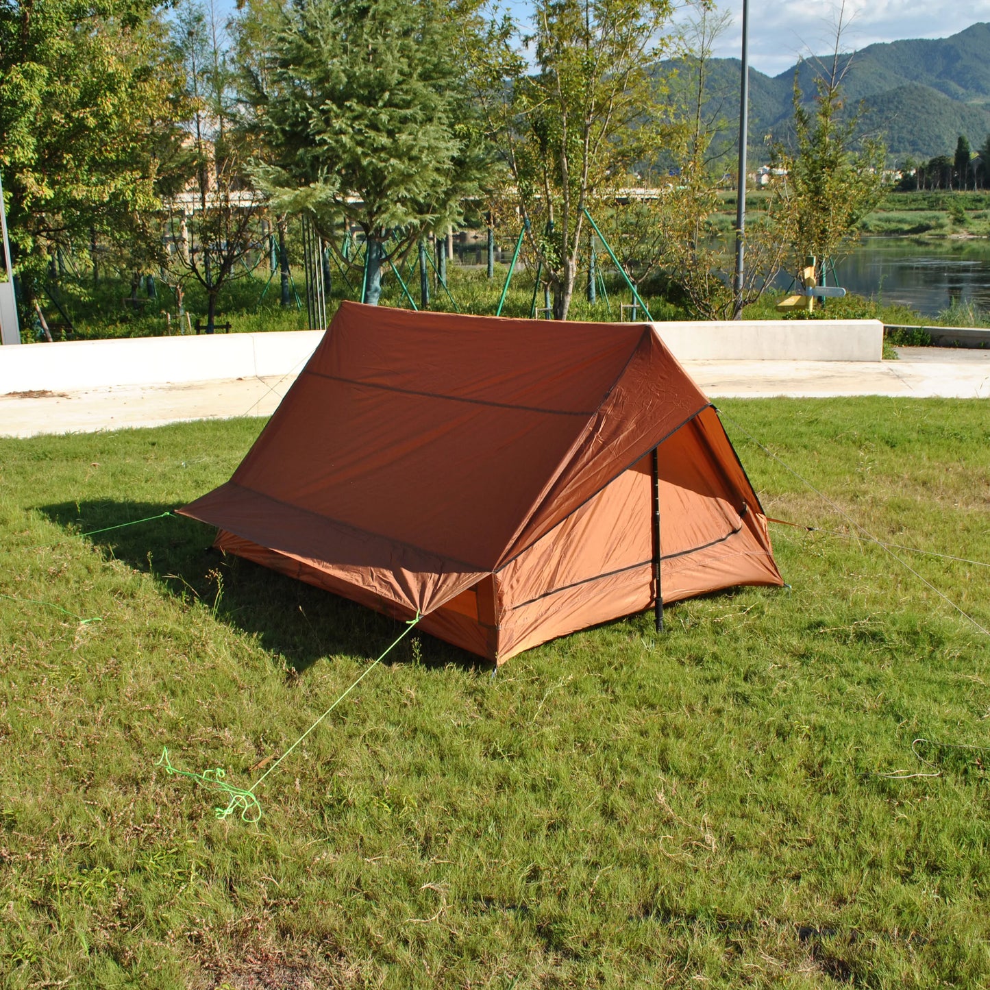 Ultralight 2-3 Person Waterproof Outdoor Camping Tent, CZX-659 2 Person A Shaped Tent Waterproof Backpacking A Type tent