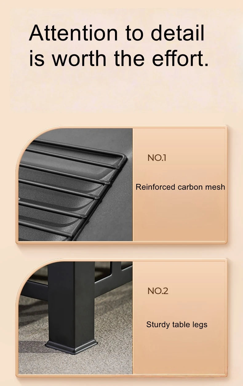 Outdoor Square Barbecue Grill Multi-Functional Barbecue Table Charcoal-Fired Tea-Brewing Table Wood-Burning Stove