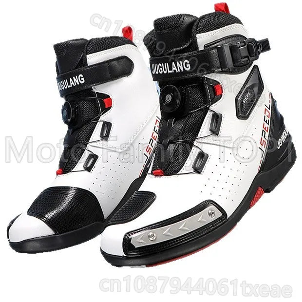 New locomotive shoes summer breathable non-slip wear-resistant riding boots outdoor riding Boots For Motorcycle 47