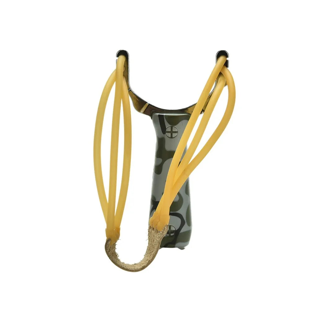 Professional Slingshot Sling shot Aluminium Alloy Slingshot Catapult Camouflage Bow Un-hurtable Outdoor Game Playing Tools
