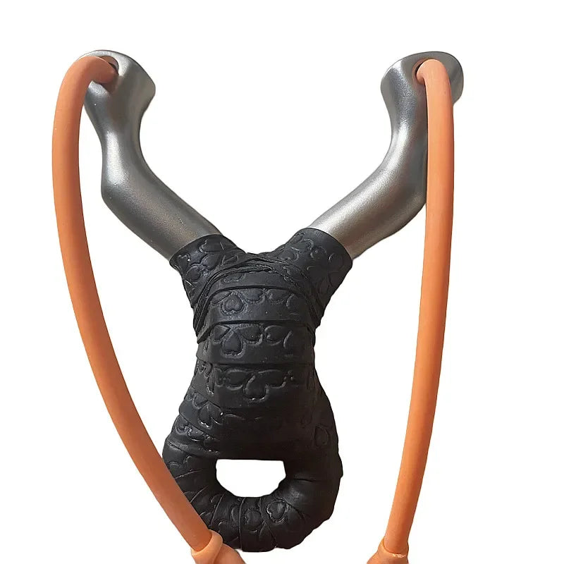 Stainless Steel Slingshot High-precision High-power Slingshot Outdoor Hunting Slingshot Practice Shooting catapult