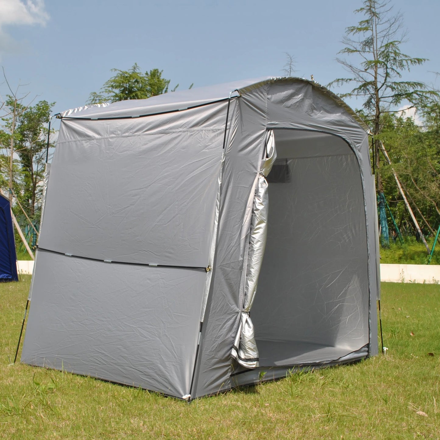 Bike Storage Shed Tent, Oversized Storage Tent for 4 Bikes, Garage/Garden Storage Tent, Waterproof Anti-uv Outdoor Bicycle Cover