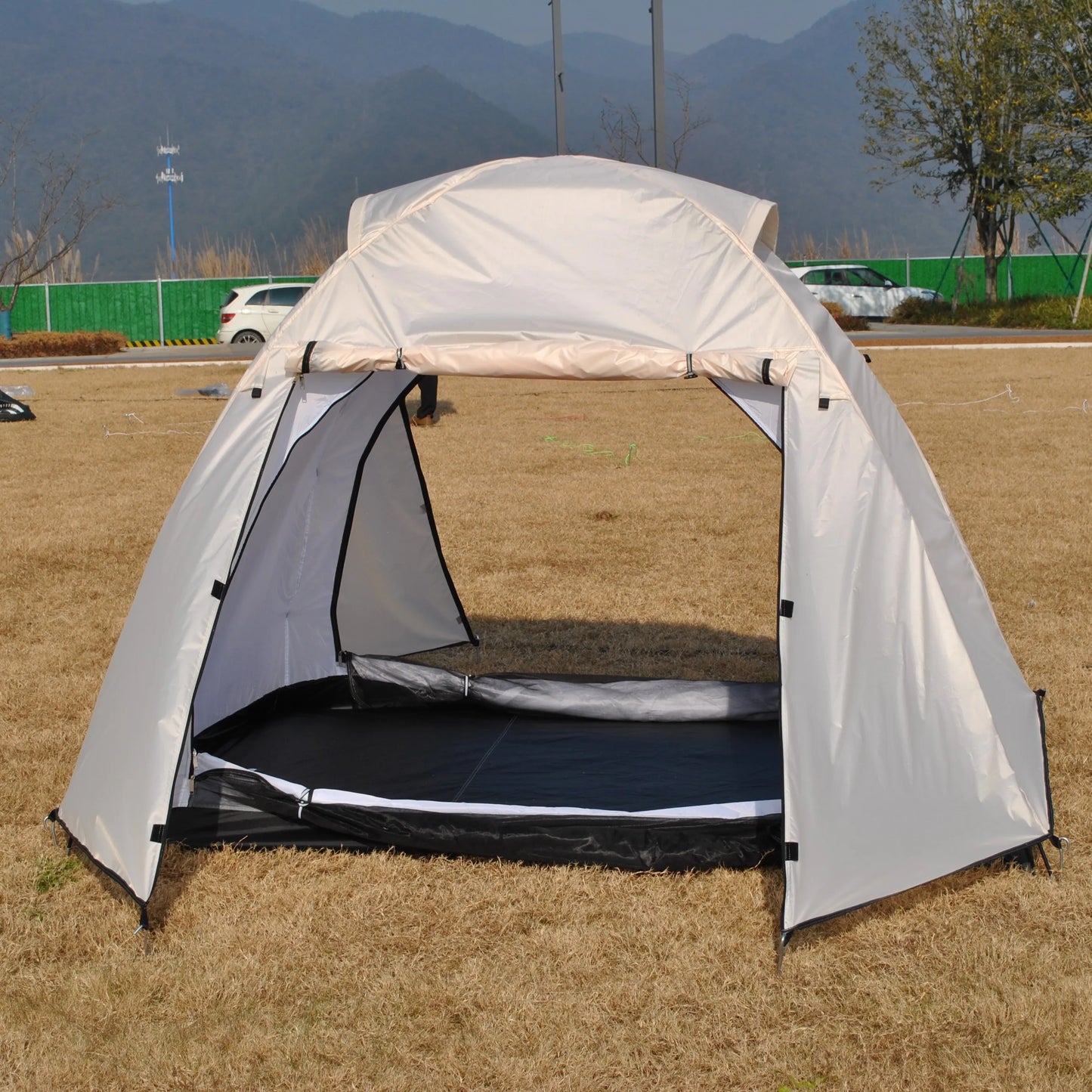 Waterproof Backpacking Tent 2 Person Lightweight Camping Tents 2 People Hiking Tents,4 Season Double Layer Outdoor Tent