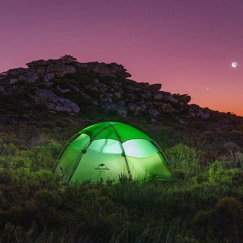 Naturehike Cloud Peak 20D Nylon Tent Ultralight 2 Persons Camping Hiking Outdoor Tent 4 Season Double Layer Backpack camper Tent