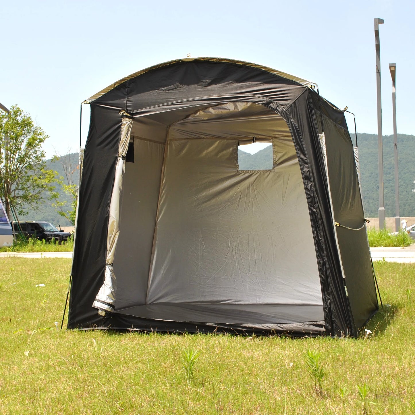 Bike Storage Shed Tent, Oversized Storage Tent for 4 Bikes, Garage/Garden Storage Tent, Waterproof Anti-uv Outdoor Bicycle Cover