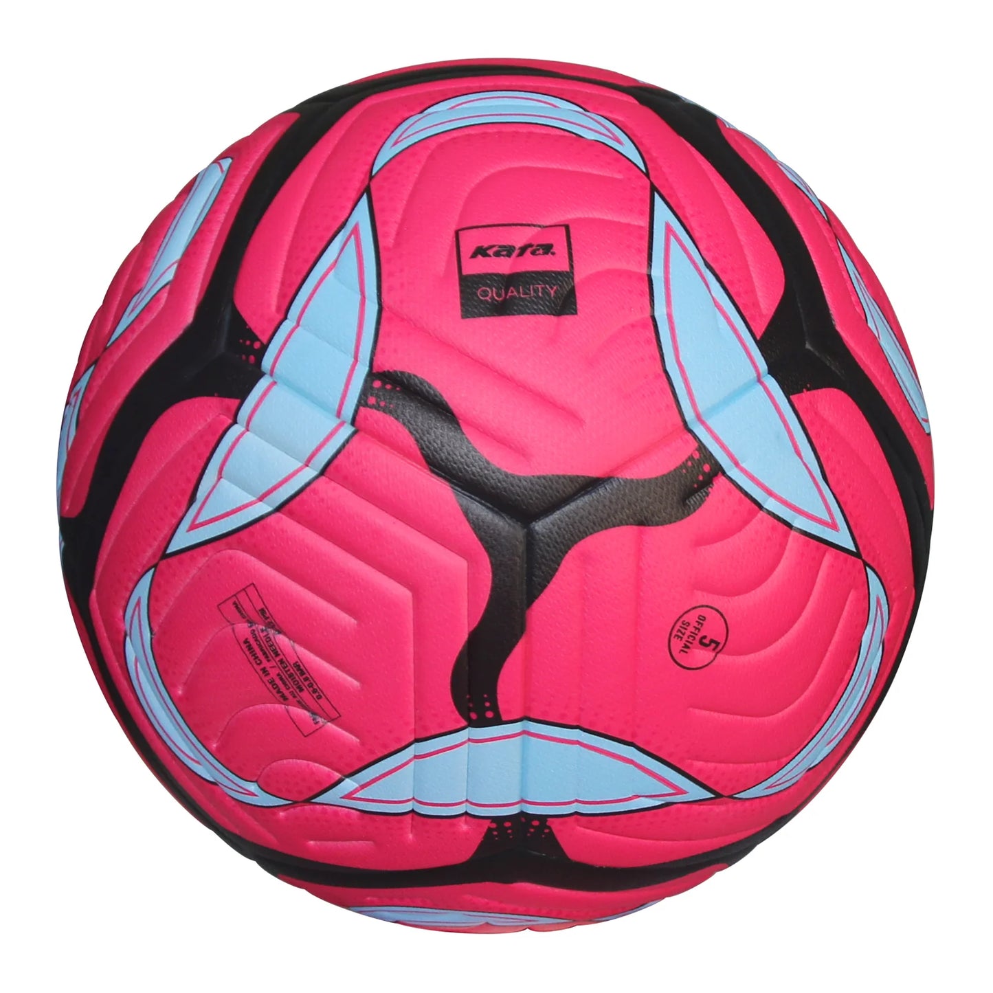 Kata 2024 Sports Match Custom Logo Thermal Bonded Balon De Futbol Pu Leather Match Soccer Ball Football For Training