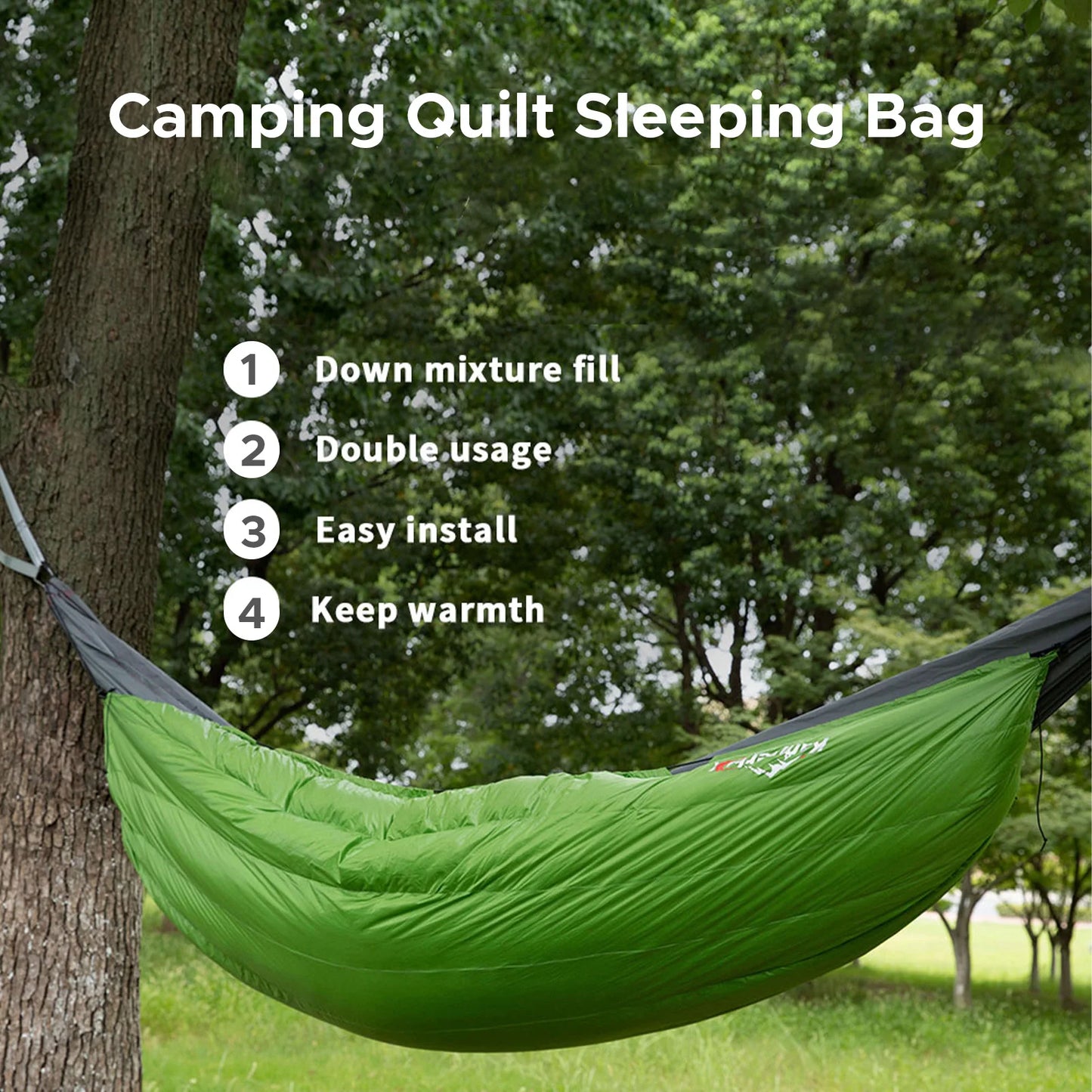 Under The Duvet Sleeping Bag Down Hammock Underquilt Camping Duvet Tourist Sleeping Bag