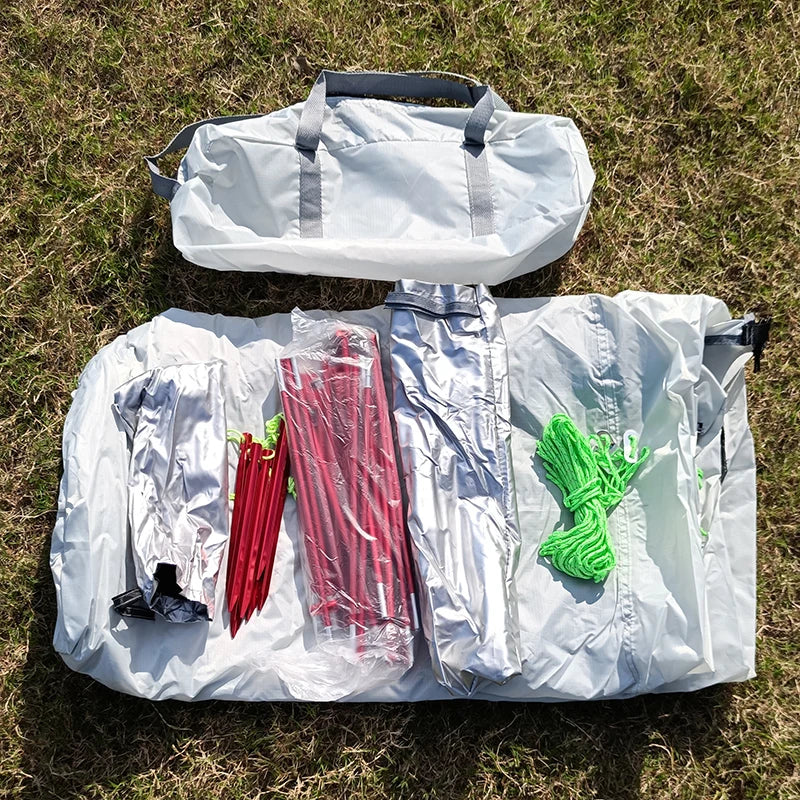 Ultralight Aluminum Poles Camping Tent for 2 Person, 4 Season, PU4000 Waterproof 210T Fabric, Easy to Set Up, Hiking Tents