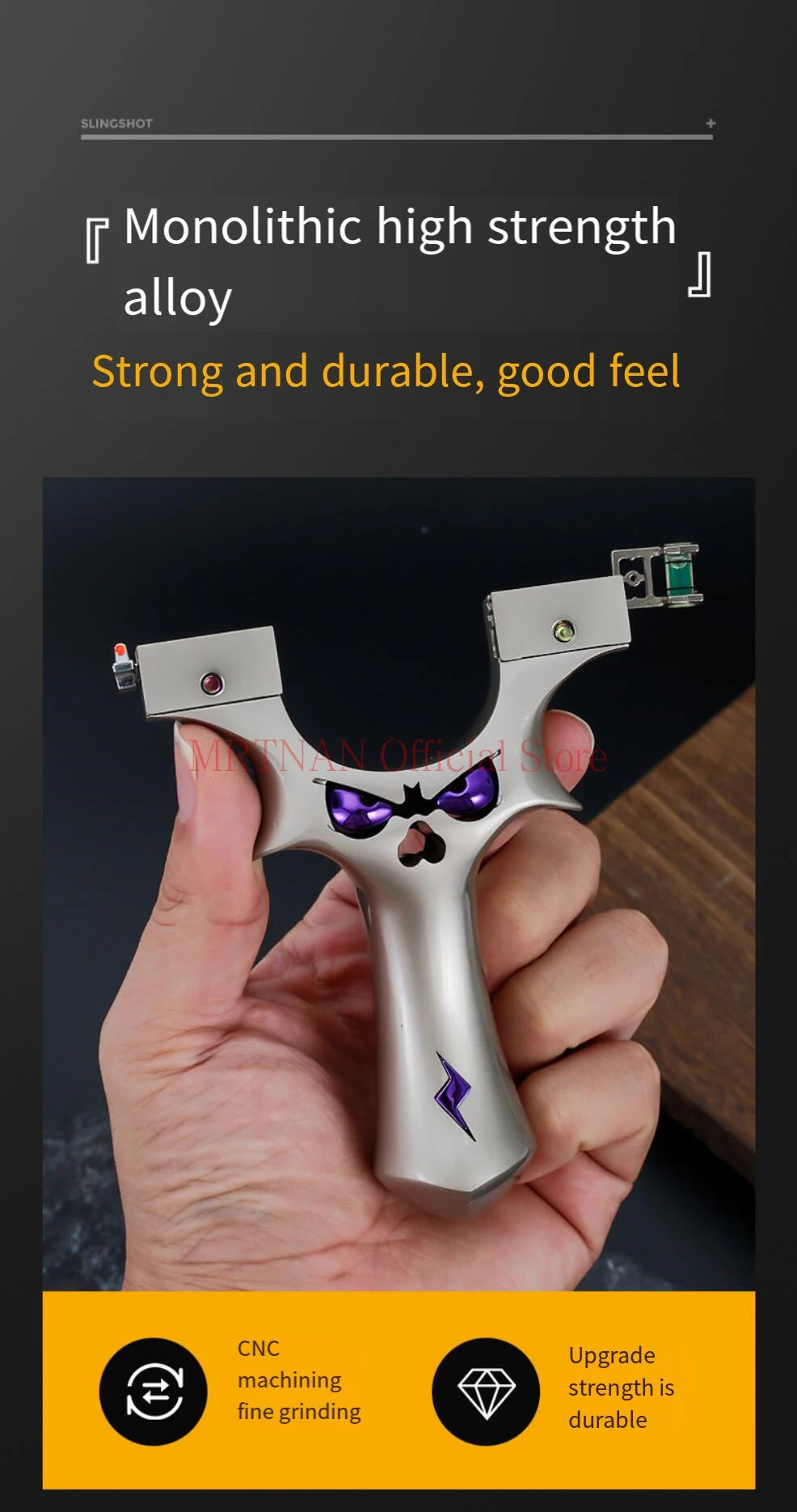 Professional Outdoor Hunting Slingsshot High Precision Alloy Slingshot Using Rubber Band Hunting shooting catapults