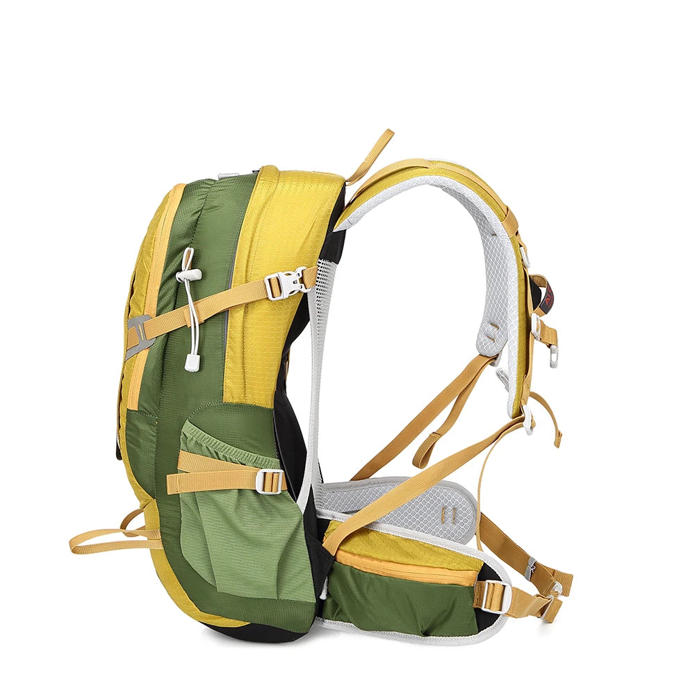 40L Hiking Backpack Waterproof Camping Essentials Bag with Rain Cover Travel  Lightweight Backpacking Back Pack Hiking Daypack