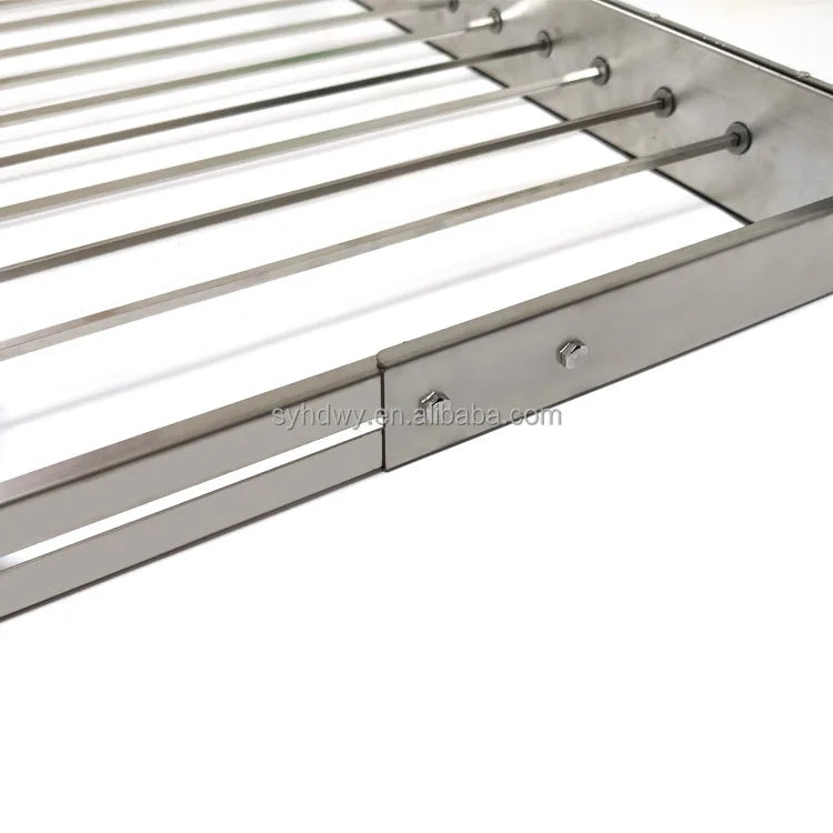 Portable Cyprus Style Top Skewers Kebab Charcoal Grill Brazilian Skewer BBQ  Grill