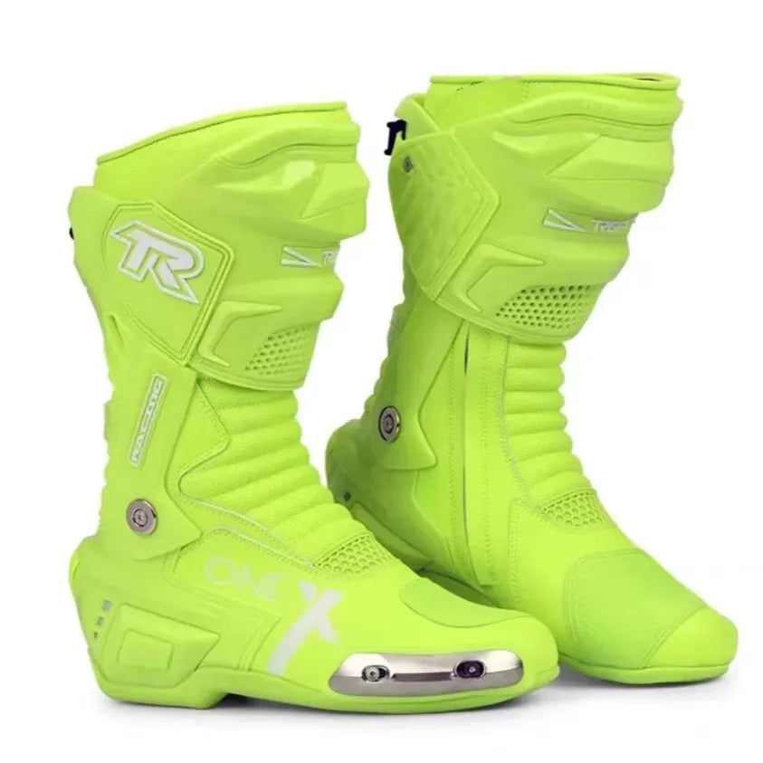 TR Tiger motorbike riding shoes men's cycling boots four seasons waterproof motorbike fall protection motorcycle rider racing sh