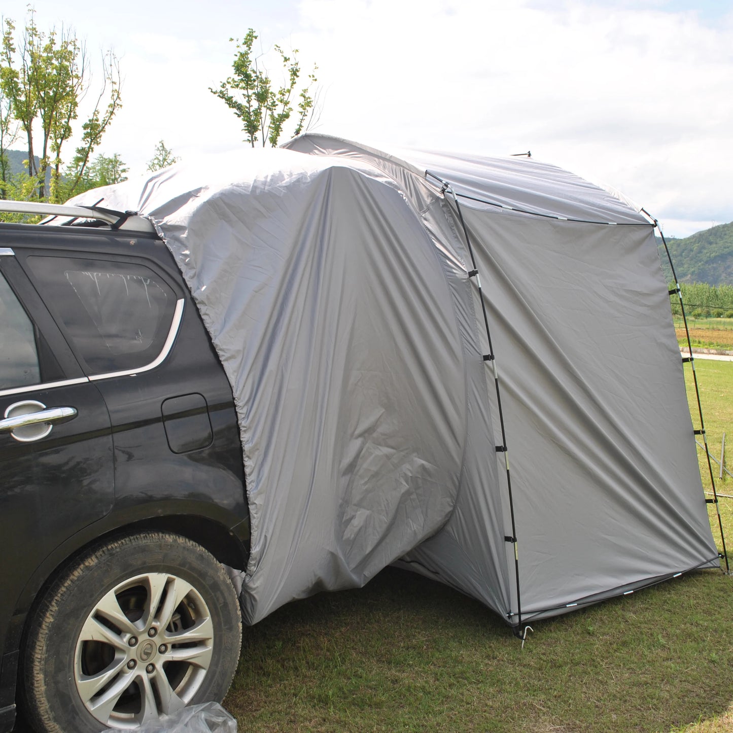Newest SUV Car Tent, Tailgate Shade Awning Tent for Camping, Vehicle SUV Tent Car tent can be used without car,Car Tailgate Tent