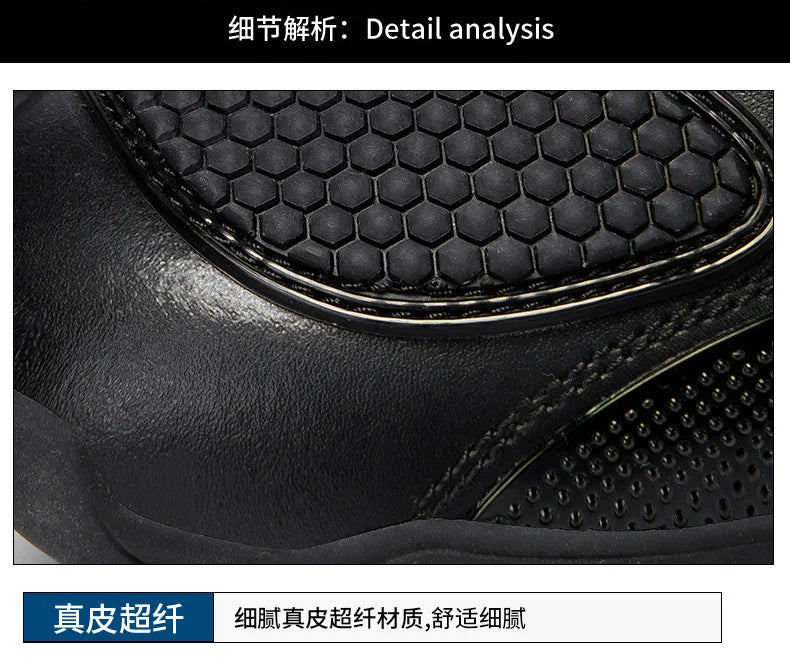 Motorcycle Boots Waterproof Leather Motorbike Protective Boots Motocross Riders Gear Men Women Moto Cycling Shoes Non-slip
