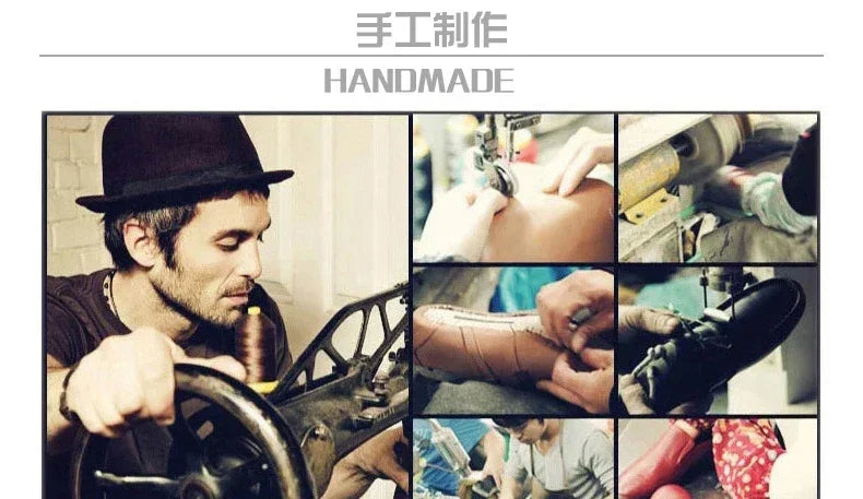 Motorcycle Riding Boots Men's Anti-slip Wear-resistant Locomotive Cycling Shoes Comfort Waterproof Anti-drop Four Seasons