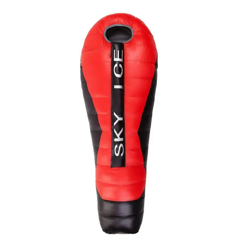 Lightweight Goose Down Double Sleeping Bag Adult Outdoor AllSeason Camping