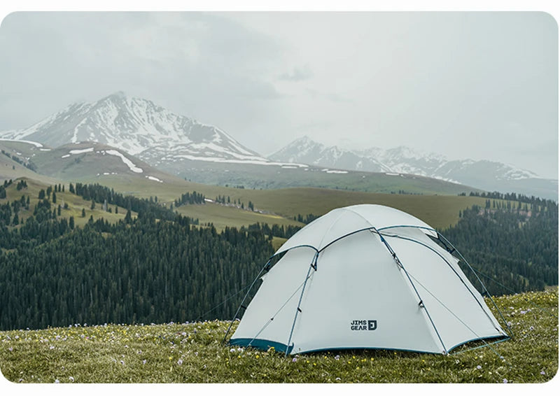 Naturehike Jims Gear Outdoor Camping Tents 1-2 Person 15d Nylon Silicone Coating Ultralight 4 Seasons Hiking Picnic Travel Tents