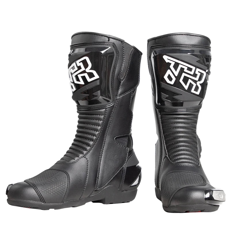 Tiger T1 Motorcycle Riding Shoes Long Protective Riding Boots Racing Shoes All Seasons Wear-resistant Anti Slip Motorcycle Boots