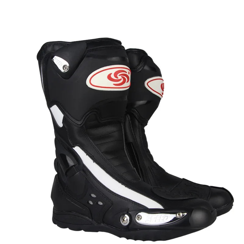 Riding Tribe Motorcycle Riding Shoes Summer Off-road Road Racing Long Boots Knight Anti-drop Motorcycle Shoes Men racing shoes