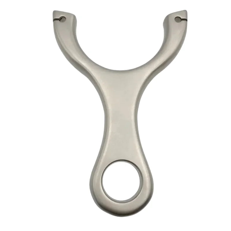Stainless Steel Slingshot with Rubber Band High-power Catapult Professional Hunting Outdoor Shooting Game Slingshot