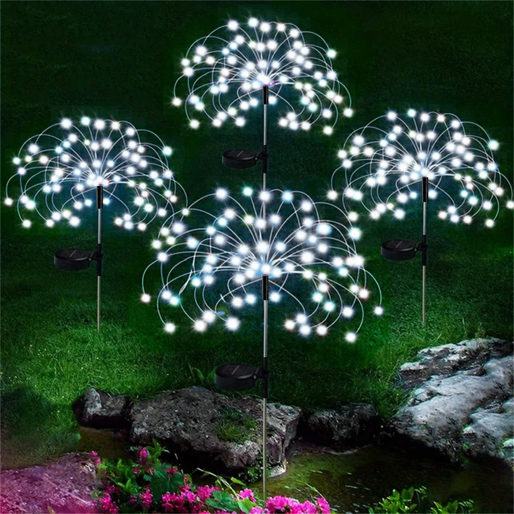 Super Solar LED Light Outdoor Waterproof Solar Light 8 Lighting Modes DIY Fairy Light Holiday Decorative garden Lights Lamp