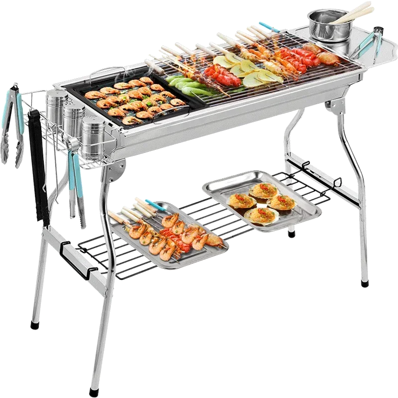 Barbecue Grill Barbecue  Household Charcoal Outdoor Carbon  Tools  Supplies