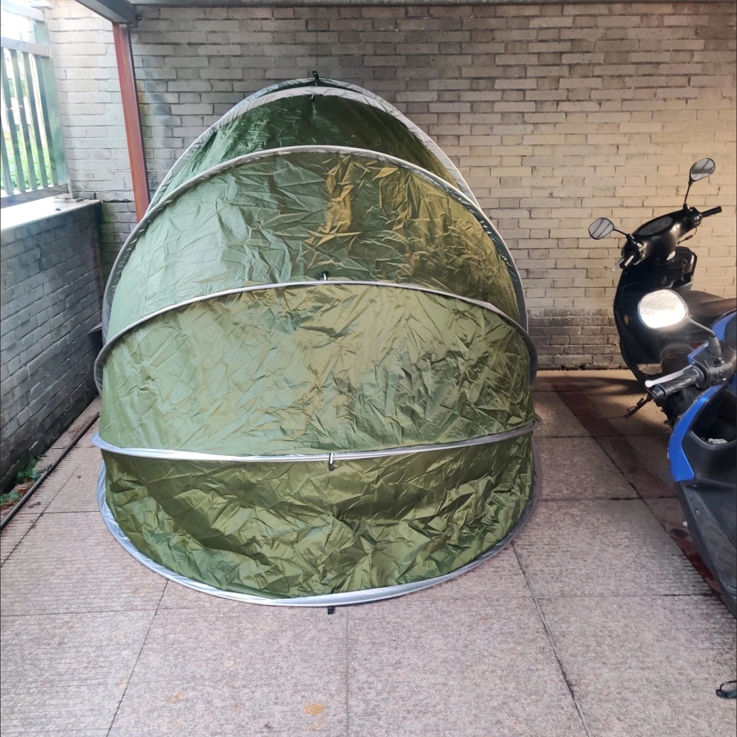 Motorcycle Shed Tent, Bike Shelters, Storage Tent, Garage Tent, Waterproof Cover