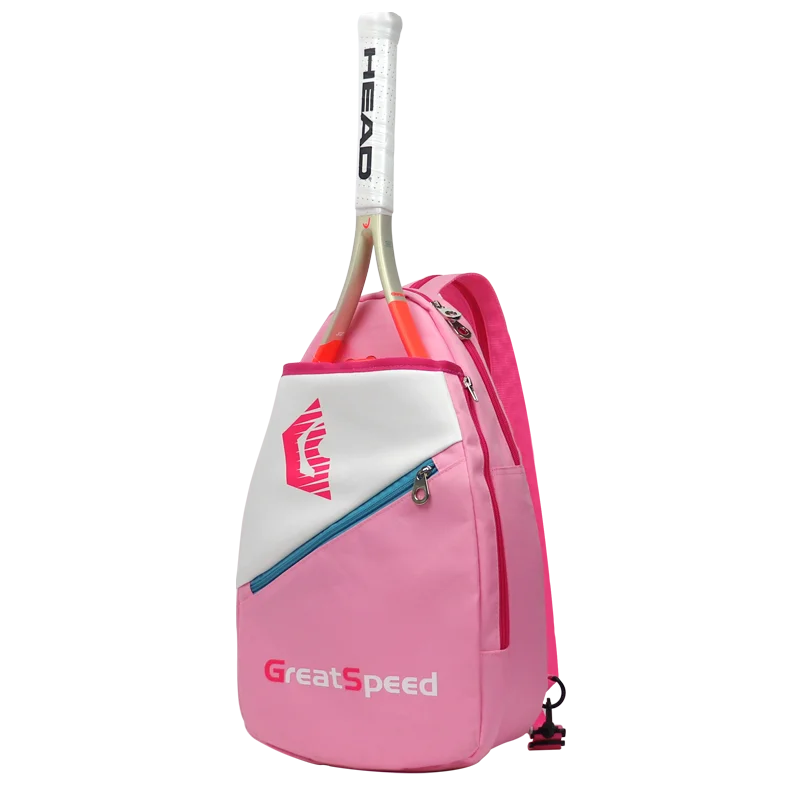 New GREATSPEED Youth tennis backpack, independent racket compartment, sports training bag, item storage