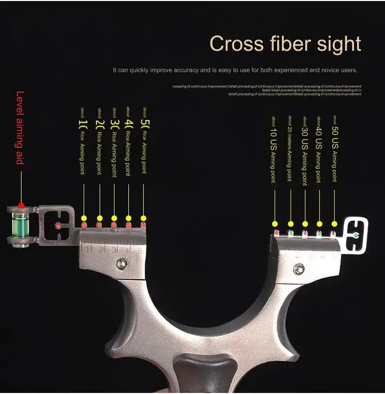 Professional Outdoor Sling Hunting Shot Powerful Stainless Steel Catapult Outdoor Shooting Entertainment Accessories Adult Toys