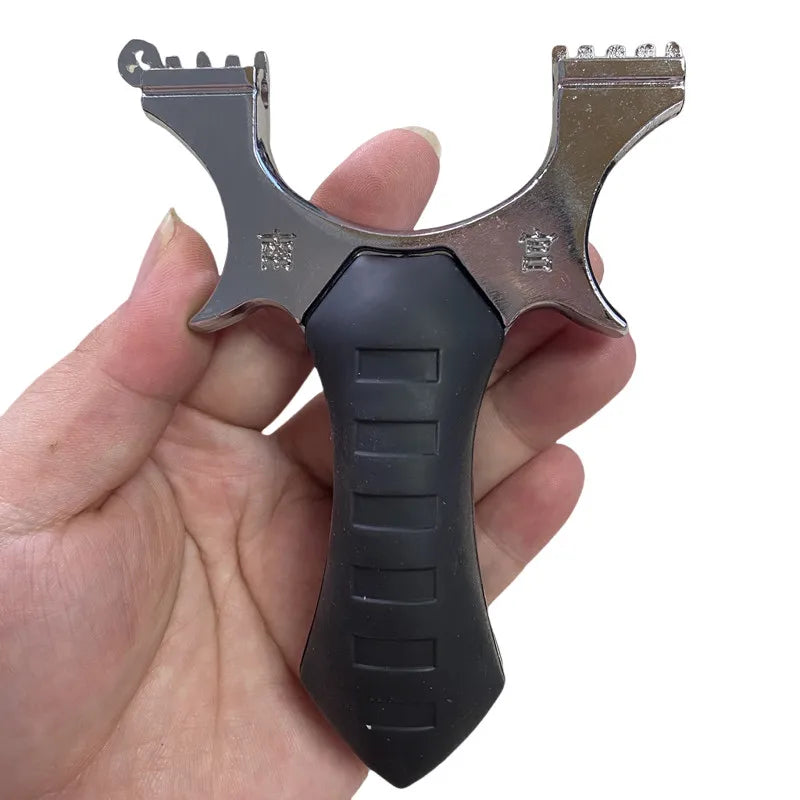 Strong Slingshot Alloy Fast Pressure Catapult Set Precision Outdoor Hunting Accessories Shooting Sports Tools