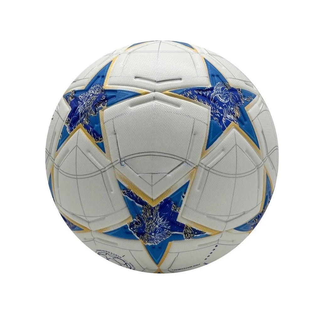 Professional Size 5 Soccer Ball Seamless PU Football for Outdoor Training and Competition Match Futsal Christmas Sports Gift
