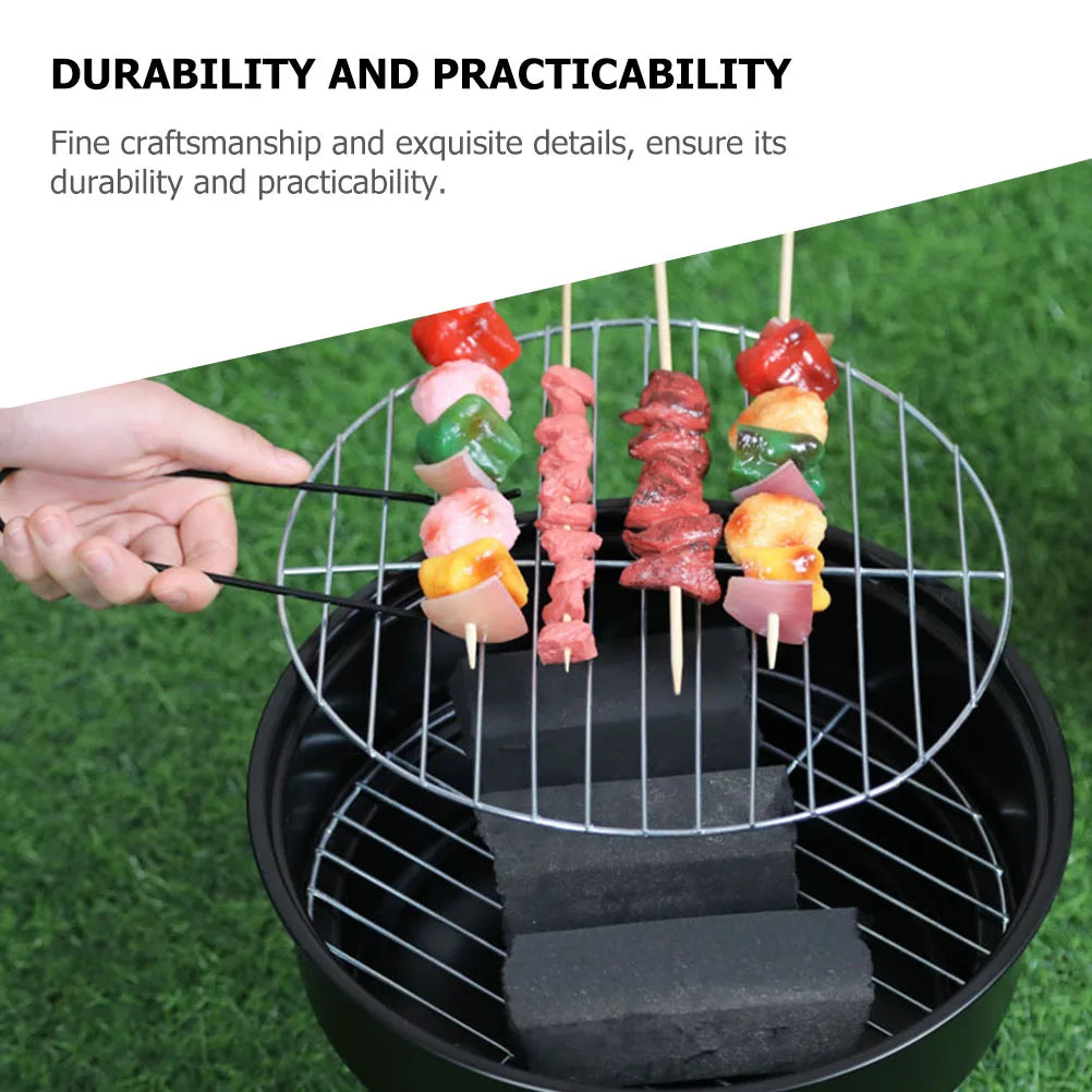 Portable Stainless Steel Barbecue Grill for Camping BBQ Lightweight Detachable Propane Stove Foldable Hiking Cooking