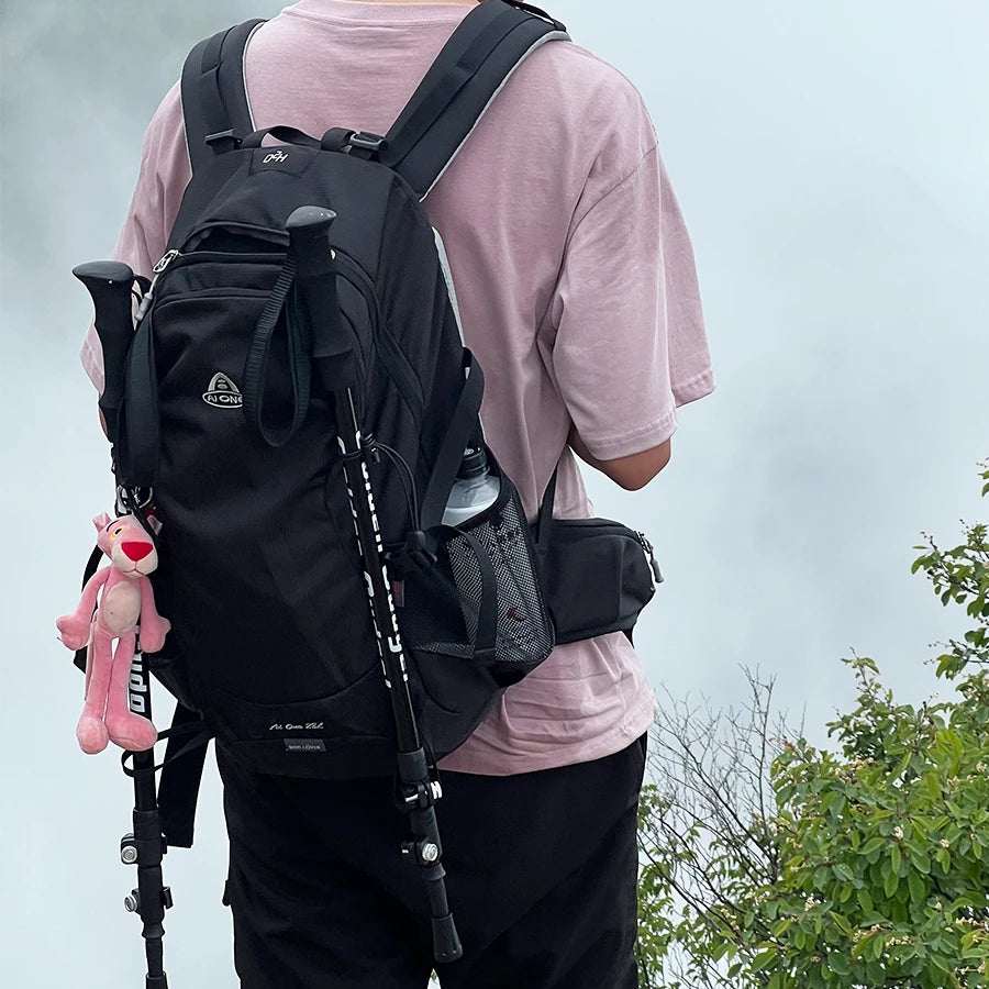 28L Hiking Backpack Men Sports Climbing Bags Waterproof Camping Daypack with Rain Cover Travel Mountain School Backpack Women