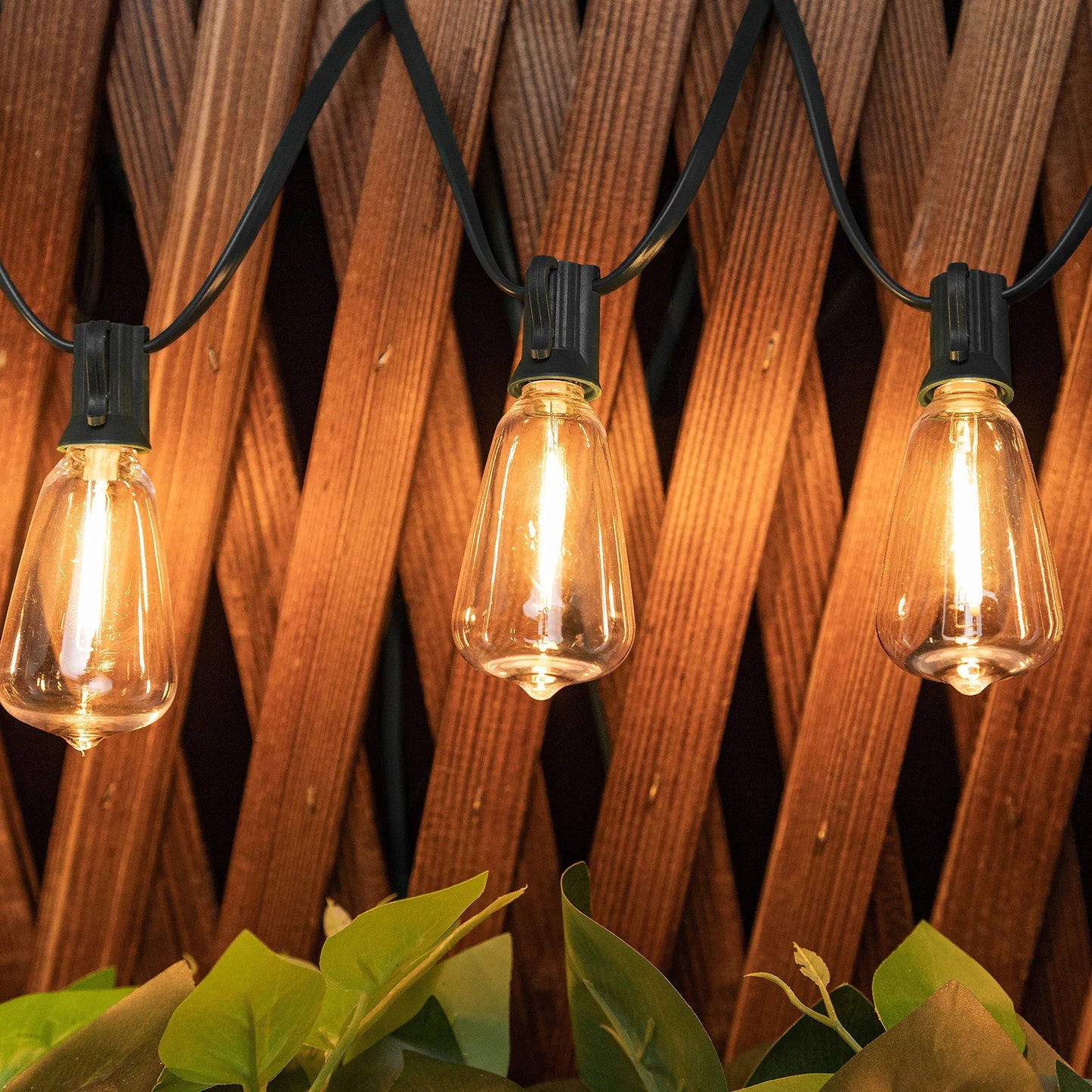 ST38 Solar String Light Outdoor Garland Led Waterproof  Shatterproof Solar String Lights for Outside Camping Yard Party Decor