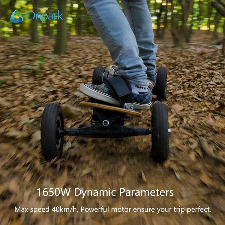 Wholesale remote control complete motorized all terrain electric skateboard