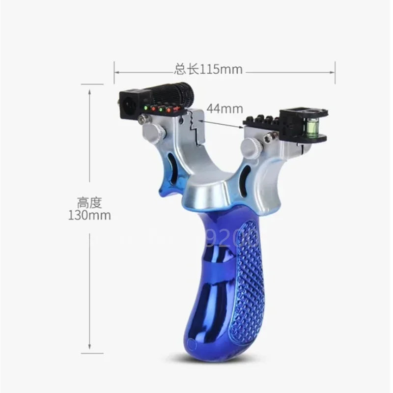 Laser Shooting Slingsshot High Precision Sling Outdoor Hunting Slingshot for Hunting High Precision Catapult Tirachinas Caza
