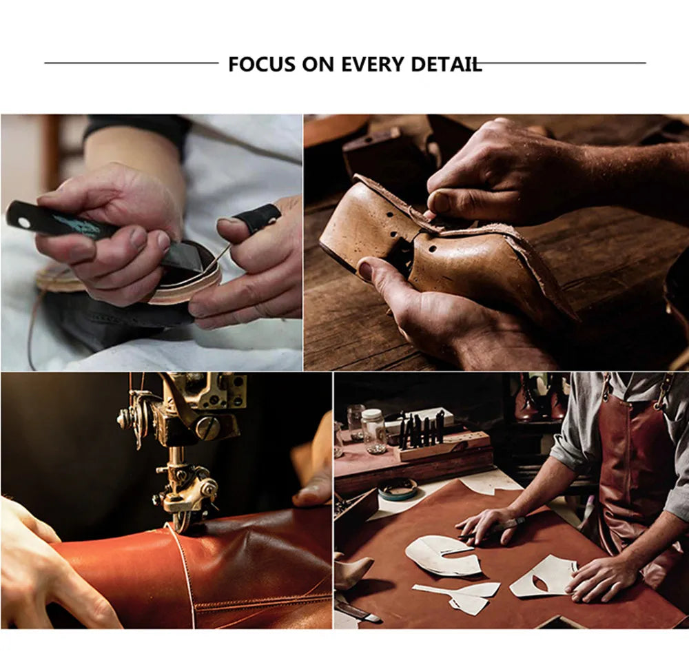 Square Toe Ladies Sexy Knee-High Leather Boots High Heel Pleated Boots Party Zipper Boots 2025 New Street Fashion Catwalk Boots