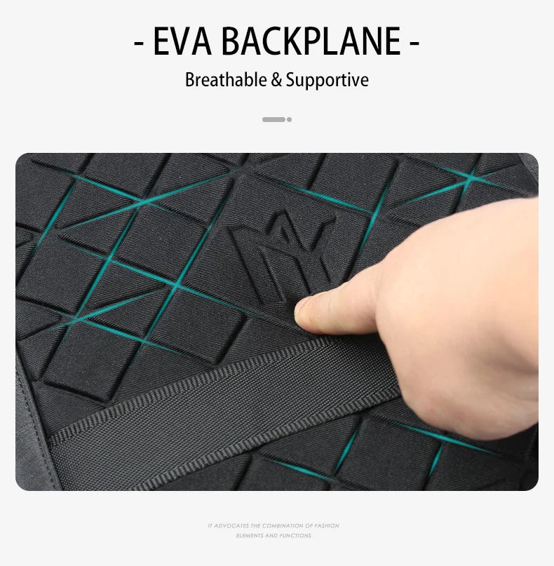 Roll Top Backpack for Men, Water Resistant Expandable, 17.3 inch Laptop Backpack for Commute Travel, 40 Max Liter Rucksack