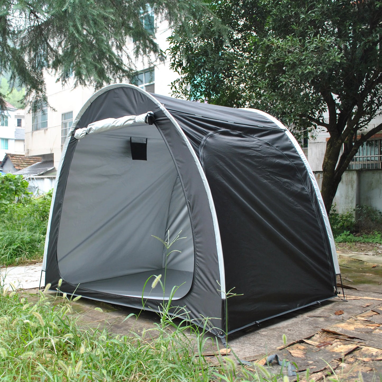 CZX-827 Advanced Bike Tent Bike Storage Shed tent,4 bikes storage tent,4 bikes tent,2 doors bigger cot bed tent,motorcycle tent