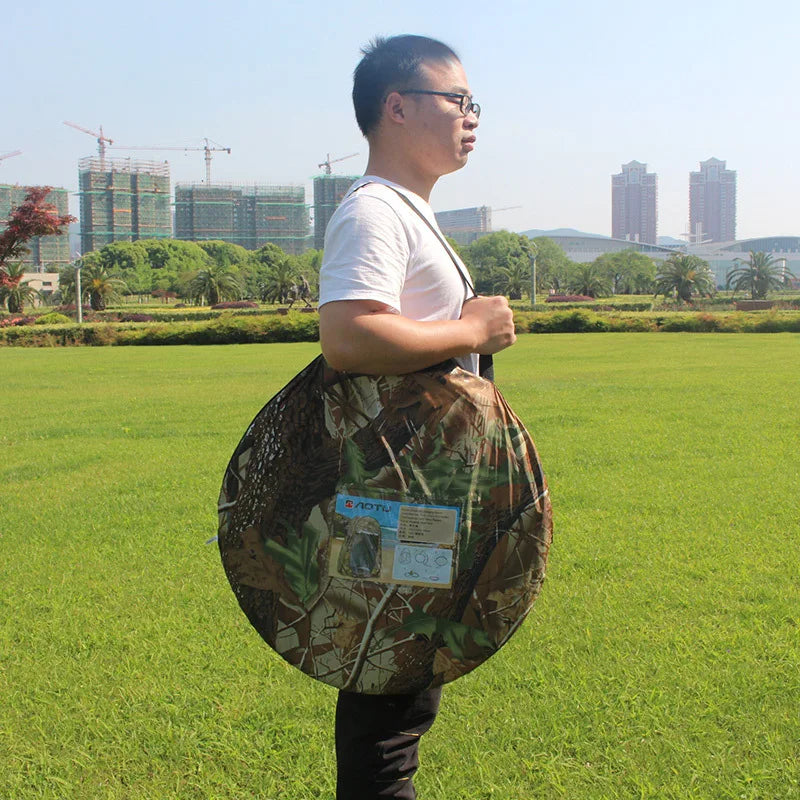 Outdoor Bath Tent Camping Bath Tent Camouflage Changing Ten t Camping AT6505