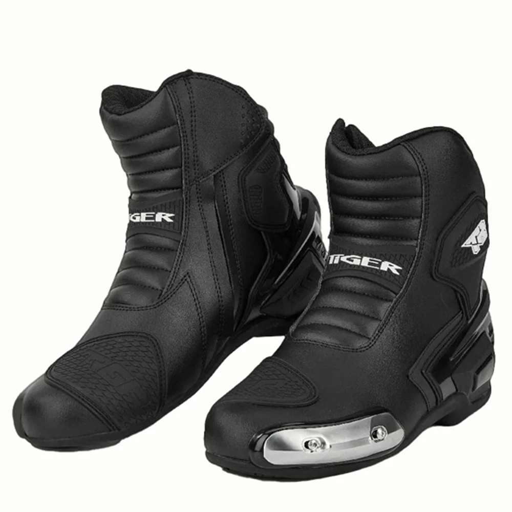 Motorcycle Boots Men Racing Shoes Motorcyclist Boots Off-road Anti-slip Four Seasons Cycling Protective Gear Motocross Boots