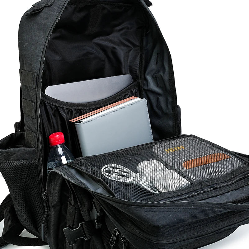 45L Tactical Backpack 3P Bag 3 Days Assault Outdoor Backpack Travel Waterproof Climbing Rucksack Camping Hiking Hunting Mochila