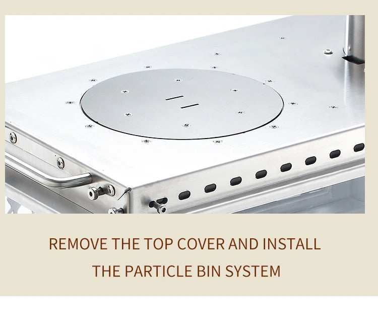 Firewood Stove Tent Heater Wood Furance Pellet Stove Brazier Grill Outdoor Camping Stove Portable Tent Heating Drawer Oven New