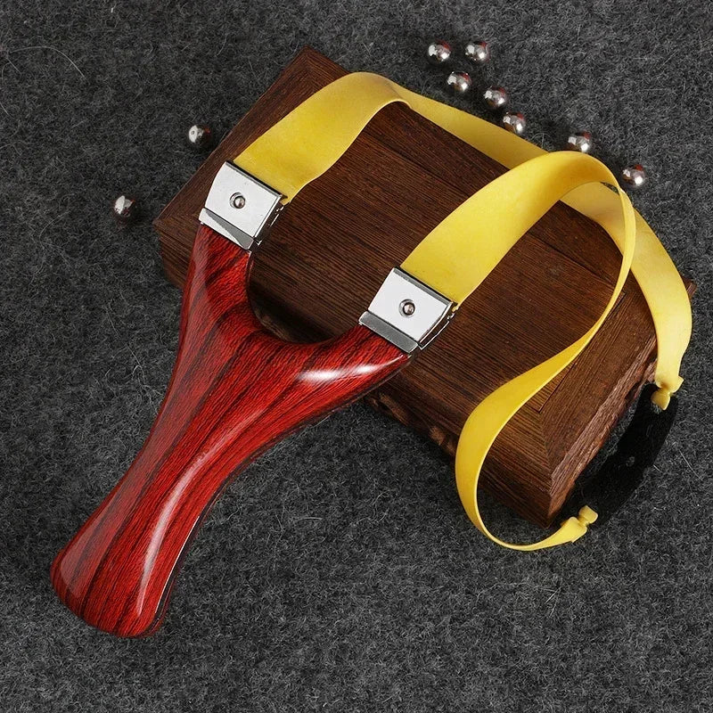 Professional Slingshot High Quality and Powerful Sling Shot Alloy Hunting Slingshots Rubber Band Outdoor Shooting Sports Tools